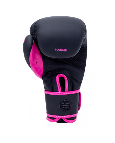 Боксерські рукавички V`Noks Ultima Black Fuxia